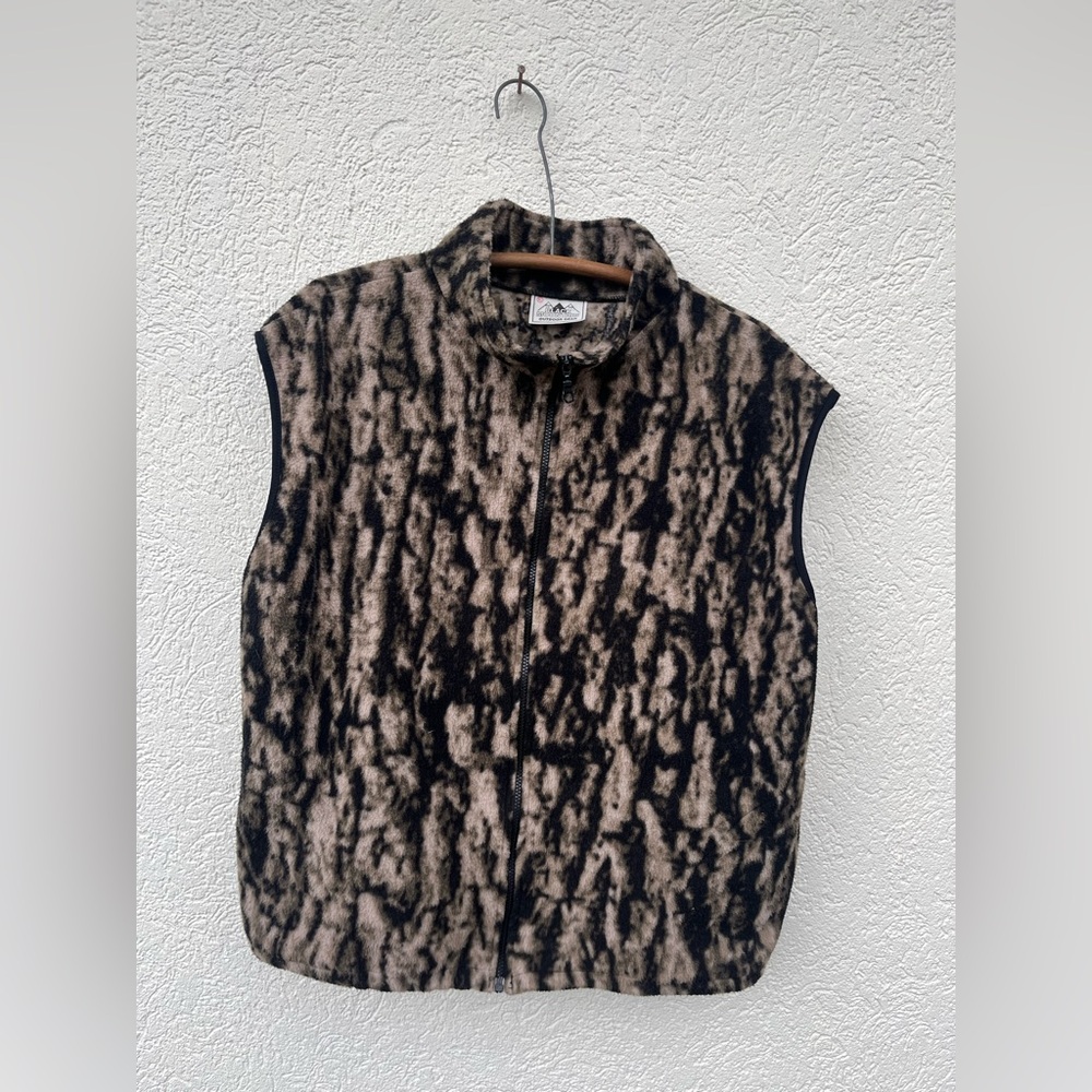 Black Mountain Fleece Vest XL
